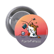 Fruit of the Spirit Button Badge (Faithfulness)