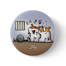 Fruit of the Spirit Button Badge (Joy)