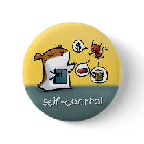 Fruit of the Spirit Button Badge (Self-Control)