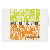 Fruit of the Spirit Card