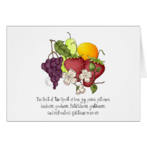 Fruit of the Spirit Greeting Card
