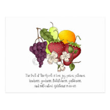 Fruit of the Spirit Post Cards