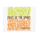 Fruit of the Spirit Postcard