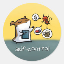 Fruit of the Spirit Sticker (Self-Control)