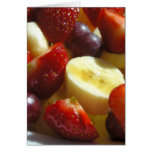 Fruit plate card