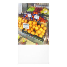 Fruit Stand Hoboken NJ Photo Greeting Card