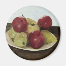 Fruit Still Life Refrigerator Magnet