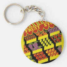 Fruit Store- WPA Poster - Keychain