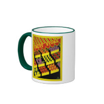 Fruit Store- WPA Poster - Coffee Mugs