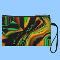 Fruit Stripe Explosion Wristlet Clutch Bag bagettes bags