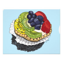 Fruit Tart Dessert Photographic Print