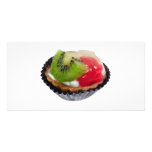 Fruit tart custom photo card