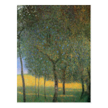 Fruit Trees - Gustav Klimt Postcards