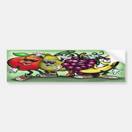 Fruits Bumper Stickers