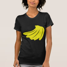 fruits jaunes de bananes t-shirt