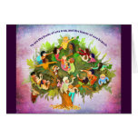 Fruits One Tree Greeting Cards