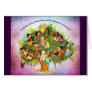 Fruits One Tree Greeting Cards