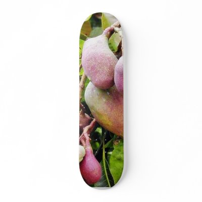 Fruits Plants Leaves Skateboard Deck by lifesphere