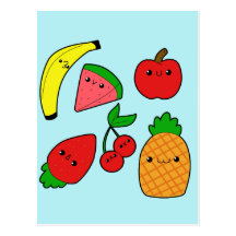 Fruits Postcards