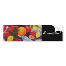 Fruits & Vegetables Medley Bumper Stickers