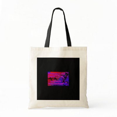 frustrated logo bag by TandyParker