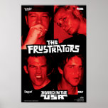 Frustrators Bored in the USA Poster posters