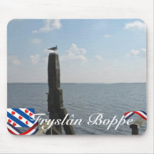 Fryslân Boppe Wadden Sea  Waddenzee Mousepad