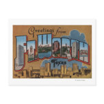 Ft. Worth, Texas - Large Letter Scenes Post Cards