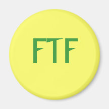 FTF FRIDGE MAGNET