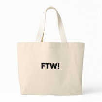FTW! For The Win! Canvas Bag