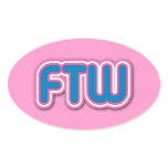 FTW Girl Gamer Stickers
