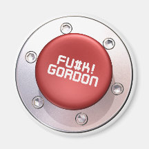 FU#K! GORDON FRIDGE MAGNET