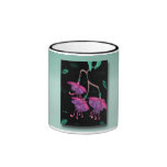 Fuchsia mug
