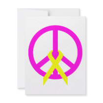 Fuchsia Peace & Ribbon