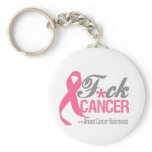Fuck Breast Cancer Key Chains
