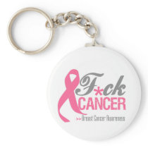 Fuck Breast Cancer Key Chains