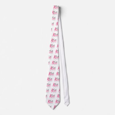 Fuck Breast Cancer Neckties by cancerapparel