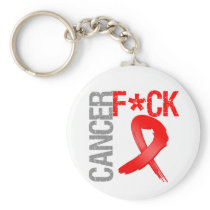 Fuck Cancer - Blood Cancer Key Chains