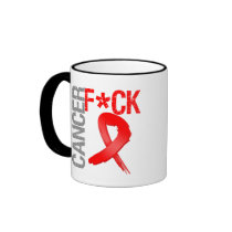 Fuck Cancer - Blood Cancer Mug