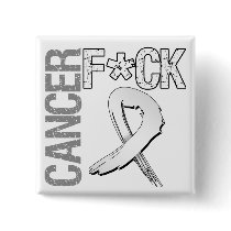 Fuck Cancer - Bone Cancer Button