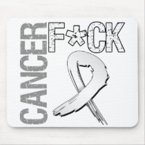 Fuck Cancer - Bone Cancer Mousepads