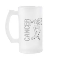 Fuck Cancer - Bone Cancer Coffee Mugs