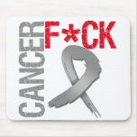 Fuck Cancer - Brain Cancer mousepads