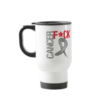 Fuck Cancer - Brain Cancer Coffee Mugs