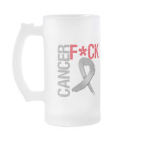 Fuck Cancer - Brain Cancer Coffee Mugs