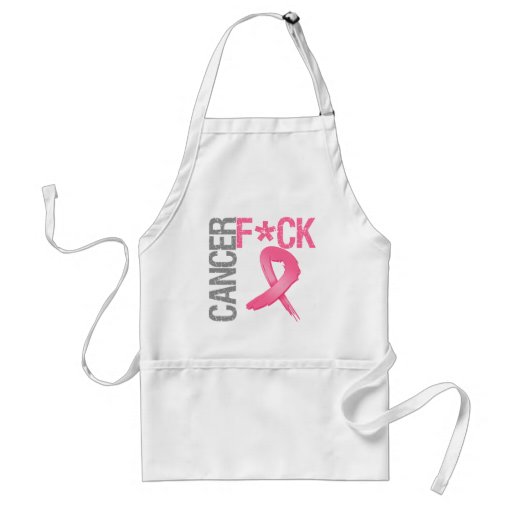 Fuck Cancer - Breast Cancer Apron