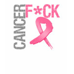 Fuck Cancer - Breast Cancer t-shirts