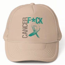 Fuck Cancer - Cervical Cancer Trucker Hat