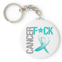 Fuck Cancer - Cervical Cancer Key Chains
