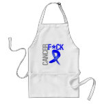 Fuck Cancer - Colon Cancer aprons
